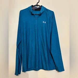 Under Armour Men's Teal Long Sleeve Performance Shirt Men’s Medium
